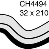 Hose - Top HUMMER 3.7L LLR 5 CYL 20V DOHC CH4494 - MACKAY