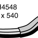 Hose - Top HONDA LDA1 4 Cyl 8V SOHC CH4548 - MACKAY