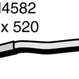 Hose - Heater HOLDEN Viva JF1.8 L F18D3-4 Cy CH4582 - MACKAY