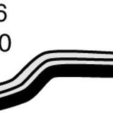 Hose - Bottom DAIHATSU 1.0L EJDE 7/00-12/05 CH4616 - MACKAY