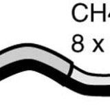 Hose - Bypass MITSUBISHI 3.5L V6 6G74 07-On CH4642 - MACKAY