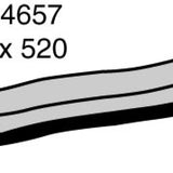 Hose - Top HYUNDAI 2.9L 4cyl 07-On CH4657 - MACKAY
