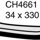 Hose - Top MITSUBISHI 2.0L 07-On CH4661 - MACKAY