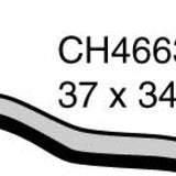 Hose - Bypass TOYOTA 2.5L 2KD-FTV TURBO DIES CH4663 - MACKAY