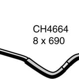 Hose - Bypass TOYOTA 2.5L 2KD-FTV TURBO DIES CH4664 - MACKAY