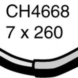 Hose - Bypass KIA RIO 1.6L 4 CYL G4ED 06-ON CH4668 - MACKAY