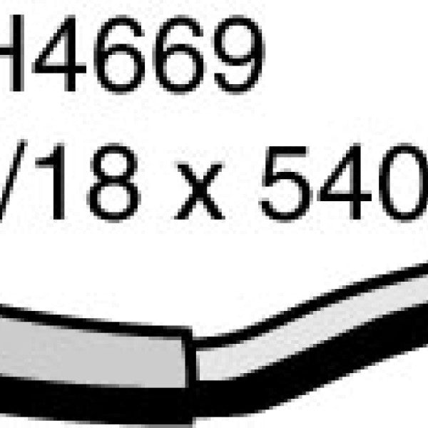 Hose - Heater KIA 1.6L 2006-On CH4669 - MACKAY