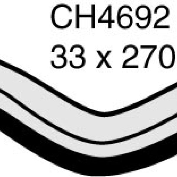 Hose - Top TOYOTA 1GR-FE 2008-On CH4692 - MACKAY
