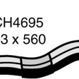 Hose - Bottom TOYOTA 2GR-FE 2008-On CH4695 - MACKAY