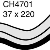 Hose - Bottom TOYOTA 2.5L Turbo Diesel 05-07 CH4701 - MACKAY