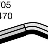 Hose - Bottom MINI 1.6L L4 2001-2006 CH4705 - MACKAY