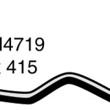 Hose - Bypass HYUNDAI 2.4L 08-On CH4719 - MACKAY