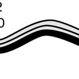 Hose - Top AUDI AAD SD 8V SOHC CH4722 - MACKAY
