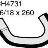 Hose - Heater TOYOTA 3L Diesel 1997-03 CH4731 - MACKAY