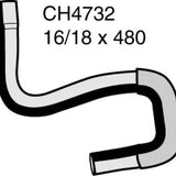 Hose - Heater TOYOTA 3.4L 5VZ-FE V6 1996-02 CH4732 - MACKAY