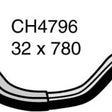 Hose - Bottom KIA Cerato LD MY06 2.0L 4 Cyl CH4796 - MACKAY