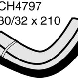 Hose - Bypass KIA Cerato LD MY06 2.0L 4 Cyl CH4797 - MACKAY