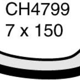 Hose - Bypass KIA Cerato LD MY06 2.0L 4 Cyl CH4799 - MACKAY