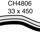 Hose - Bottom NISSAN Tiida HR16DE 1.6L CH4806 - MACKAY