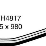 Hose - Top HYUNDAI Sonata 2.4L 4 Cyl CH4817 - MACKAY
