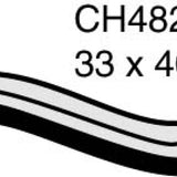 Hose - Top HYUNDAI Accent 1.6L 4 Cyl CH4822 - MACKAY