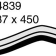 Hose - Bottom LEXUS RX330 3.3L 3MZFE CH4839 - MACKAY