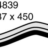 Hose - Bottom LEXUS RX330 3.3L 3MZFE CH4839 - MACKAY