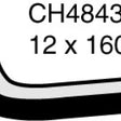 Hose - Turbo SAAB B202 B212 16 TURBO CH4843 - MACKAY