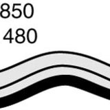 Hose - Bottom LEXUS 1UR-FSE DOHC 32V CH4850 - MACKAY
