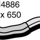 Hose - Bottom LEXUS GS300 2J-GE 3.0L 00-05 CH4886 - MACKAY