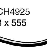 Hose - Bypass HOLDEN BARINA XC 1.4L 2001-05 CH4925 - MACKAY