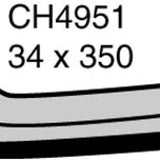 Hose - Top MITSUBISHI 6B31 SOHC V6 24V CH4951 - MACKAY