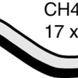 Hose - Expansion Tank HOLDEN F16D DOHC 16V CH4953 - MACKAY
