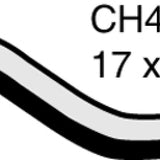 Hose - Expansion Tank HOLDEN F16D DOHC 16V CH4953 - MACKAY