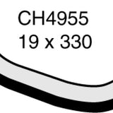 Hose - Bypass HOLDEN F16D DOHC 16V CH4955 - MACKAY