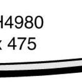 Hose - Bypass HOLDEN C22SE DOHC 16V CH4980 - MACKAY