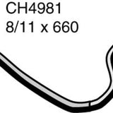 Hose - Bypass HOLDEN C22SEL 2.2L DOHC 16V CH4981 - MACKAY