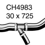 Hose - Top FORD DURATEC 5K 2.5 DOHC TURB0 CH4983 - MACKAY