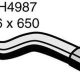 Hose - Bottom MAZDA GY DOHC 24V V6 CH4987 - MACKAY