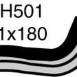 Hose - Top MORRIS Model 850 Mini Minor CH501 - MACKAY