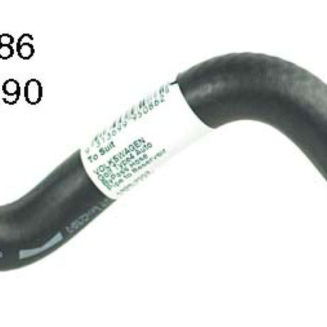 Hose - Bypass Volkswagen AEH 1.6L SOHC 8V CH5086 - MACKAY