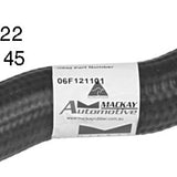 Hose - Bypass Volkswagen AXX 2.0L DOHC 16V CH5122 - MACKAY