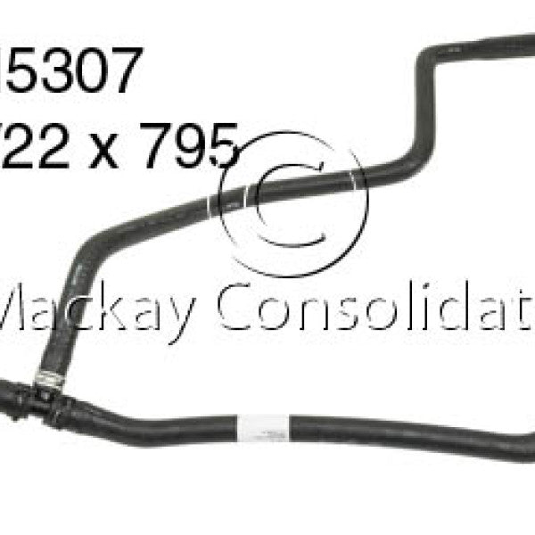 Hose - Heater FORD Endura-E 8V OHV CH5307 - MACKAY