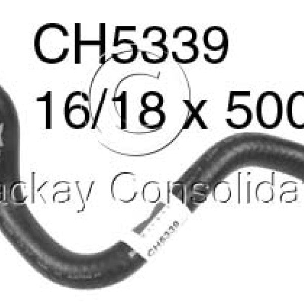 Hose - Heater TOYOTA COROLLA 2ZZ-GE DOHC 16V CH5339 - MACKAY