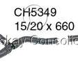 Hose - Heater SAAB 9-5 3.0L V6 Turbo CH5349 - MACKAY