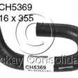 Hose - Heater TOYOTA LANDCRUISER HZJ80 1HZ CH5369 - MACKAY