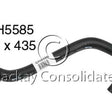 Hose - Heater TOYOTA 22R SOHC 8V CH5585 - MACKAY