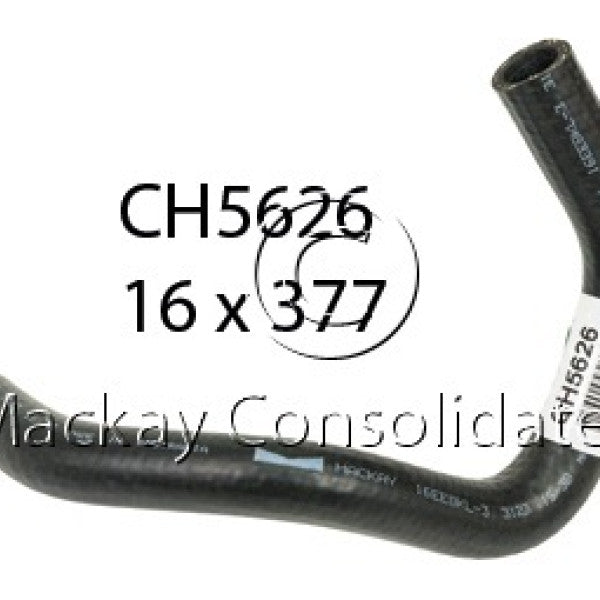 Hose - Heater MAZDA LFDE DOHC 16V CH5626 - MACKAY