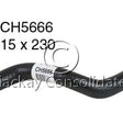 Hose - Heater Subaru EA81 Flat-4 8V OHV CH5666 - MACKAY
