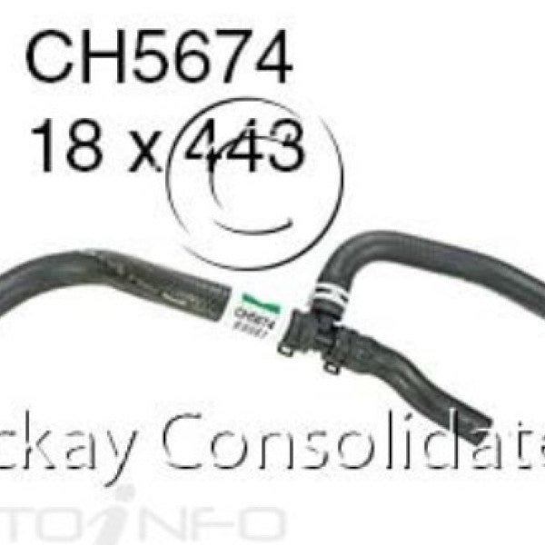 Hose - Bypass FORD Transit 2.4L Diesel CH5674 - MACKAY